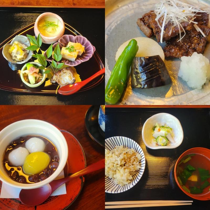 会席 葉山（焼物：葉山牛）(葉山 日影茶屋)