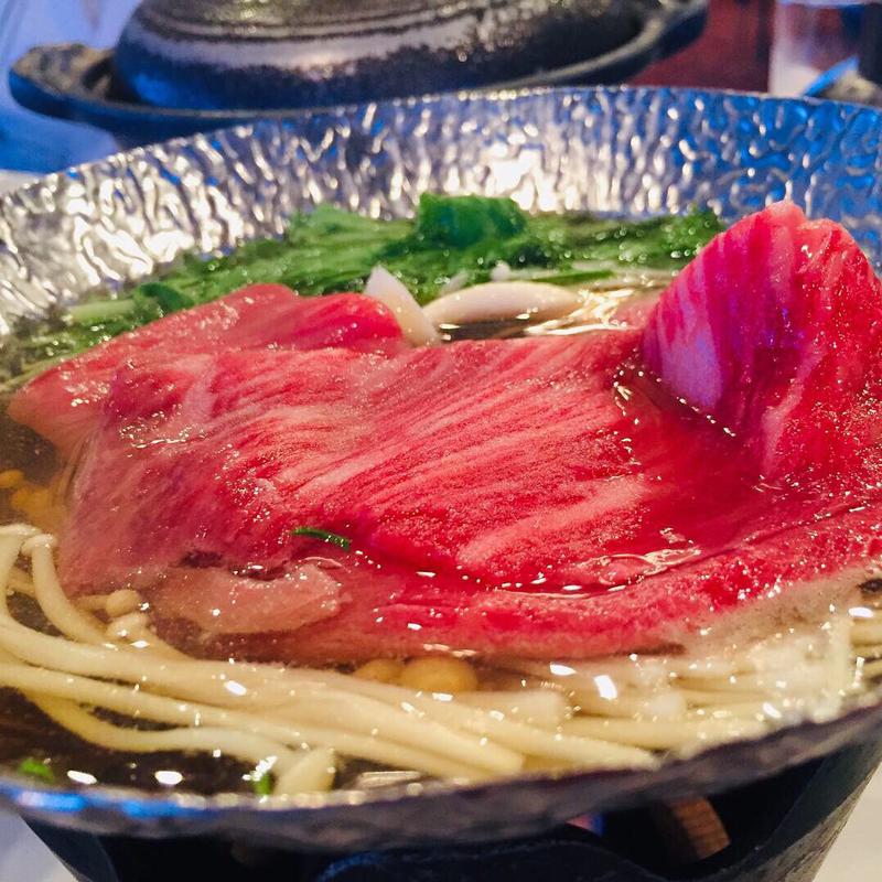 長萩和牛のしゃぶしゃぶ鍋(夕景の宿 海のゆりかご 萩小町)