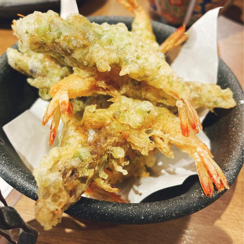 欲張りな天麩羅盛り合わせ(鮨・酒・肴 杉玉 西中島南方)