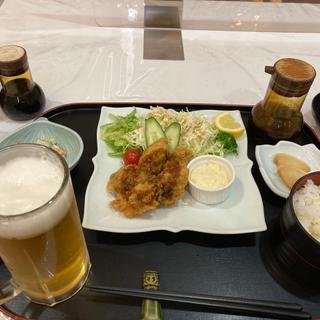 カキフライ定食(網走ロイヤルホテル)