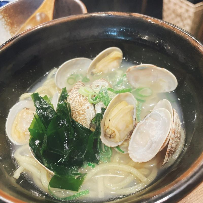 鯛出汁あさりたっぷりラーメン(鮨・酒・肴 杉玉 西中島南方)