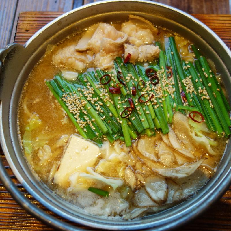 もつ鍋めんちゃんこ 醤油味(博多めんちゃんこ亭 原店)