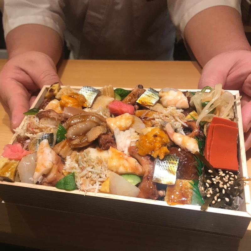 ばらちらし(京極寿司)