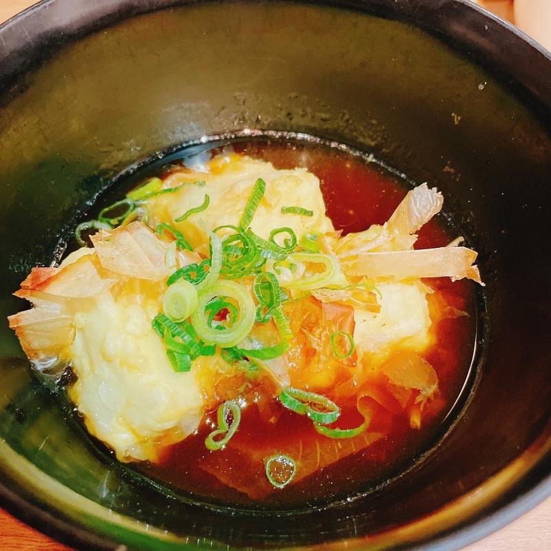 揚げ出汁豆腐(立ち呑み庶民 大阪駅前第2ビル店)