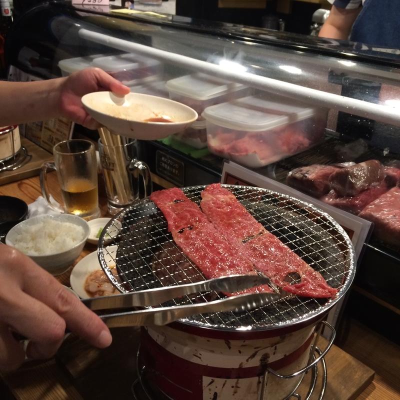 (仙台牛焼肉 と文字)