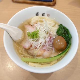 塩チャーシューワンタン麺(支那蕎麦屋 藤花)