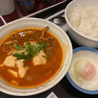 海鮮豆腐キムチチゲセット(松屋 小田急永山店 )
