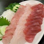 刺身盛り合わせ(島)
