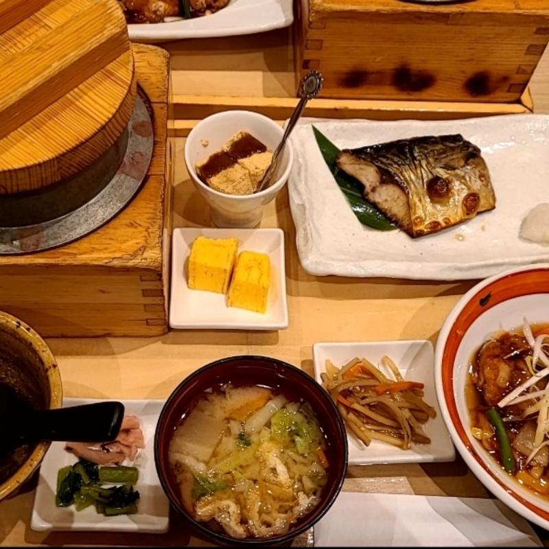 田舎定食(五穀)