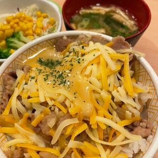 チーズ牛丼(すき家 北赤羽駅浮間口店)