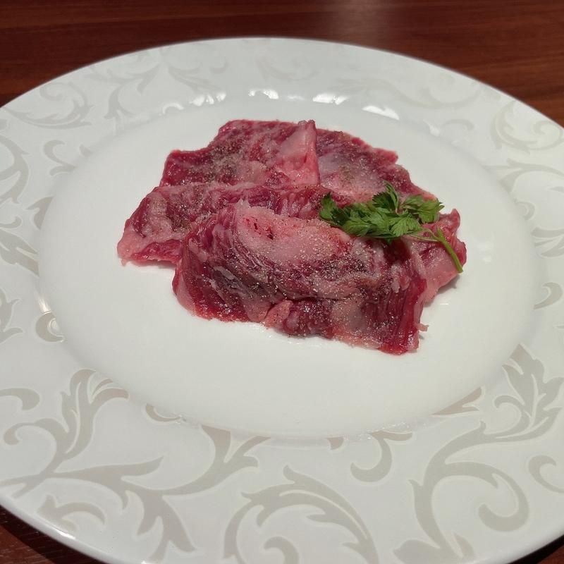 特選和牛塩はらみ(焼肉 龍華園)