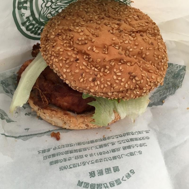 チャイニーズチキンバーガー(ラッキーピエロ 森町赤井川店 )