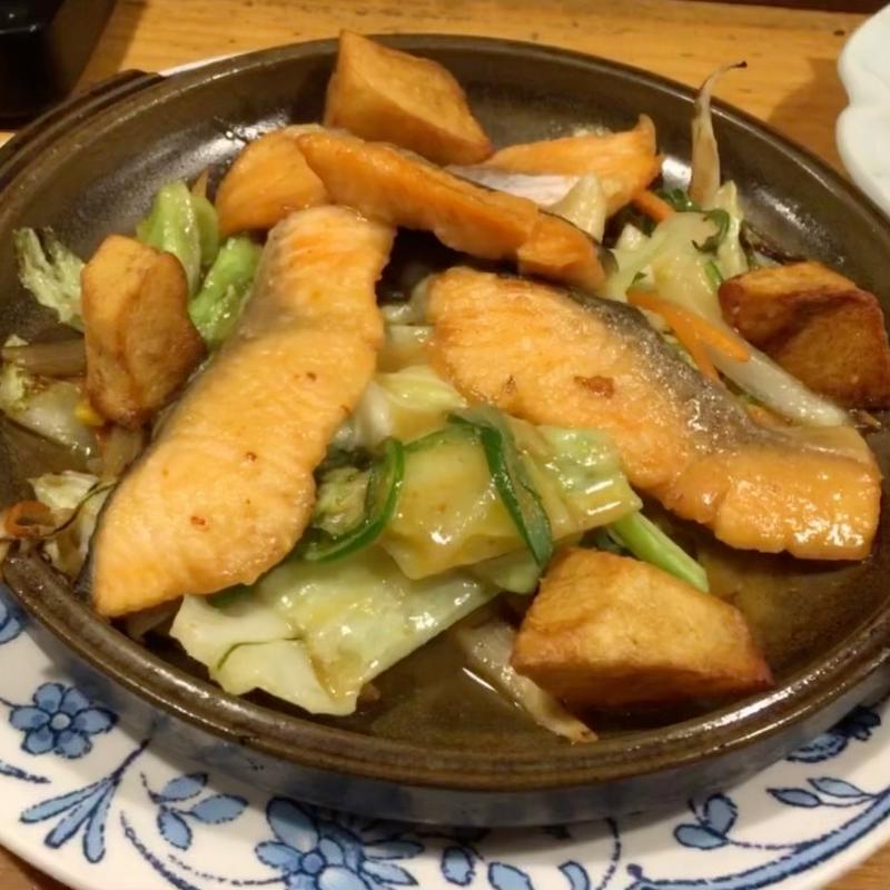 鮭のチャンチャン焼き(居酒屋 天金 （てんきん）)