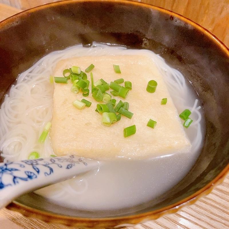 にゅうめんとおむすび(CRAFT BEERと炭火 はればれ)