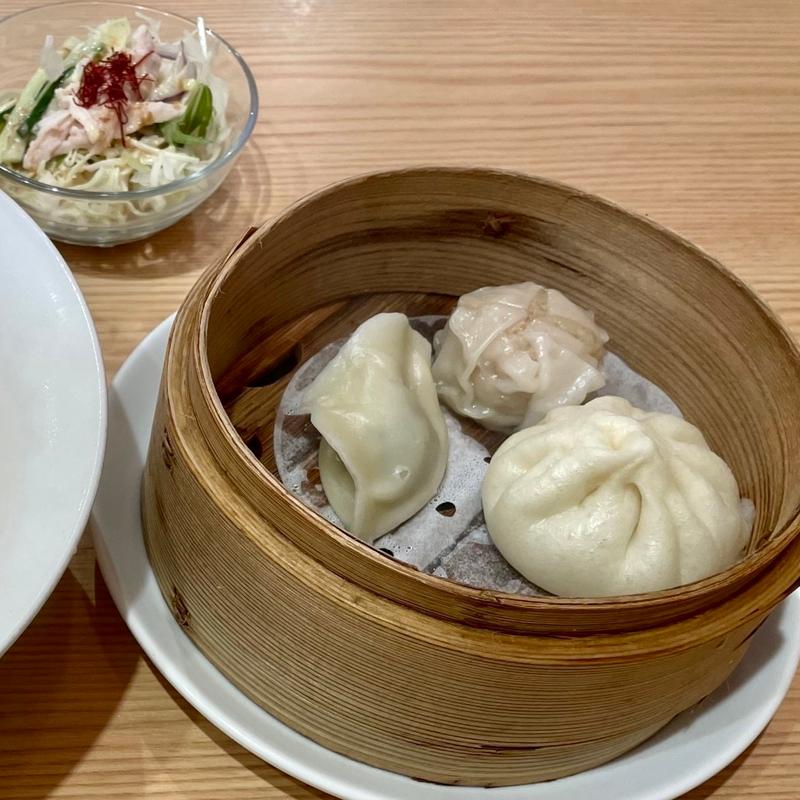 点心3種・棒棒鶏サラダ（ランチセット）(花木蘭 点心)