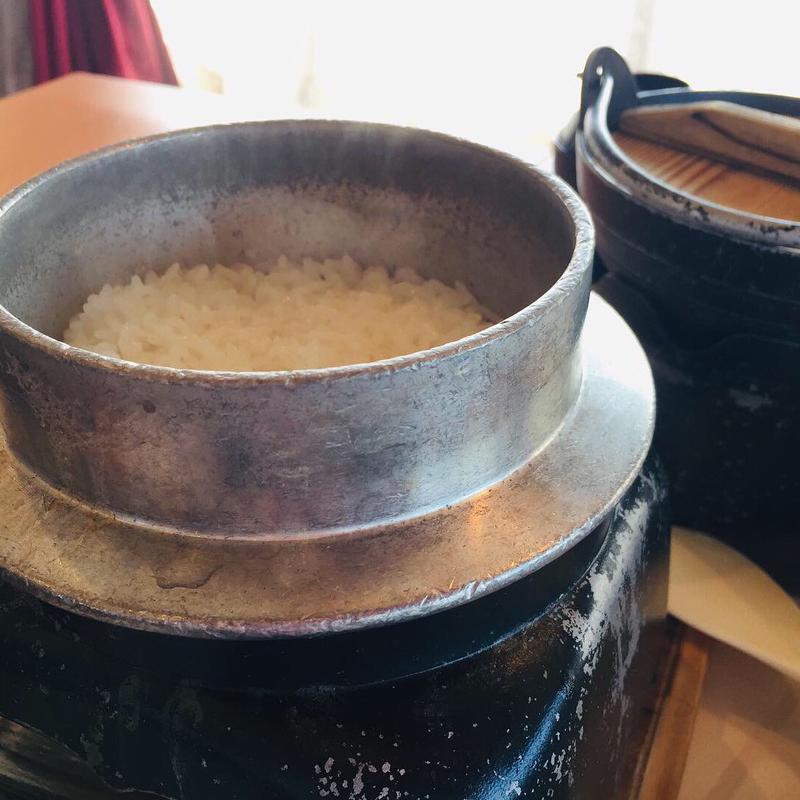 釜炊きごはん(夕景の宿 海のゆりかご 萩小町)