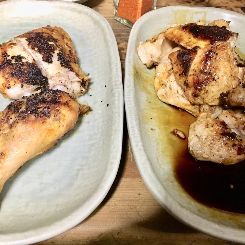 しんこ焼きハーフ(焼鳥専門ぎんねこ)