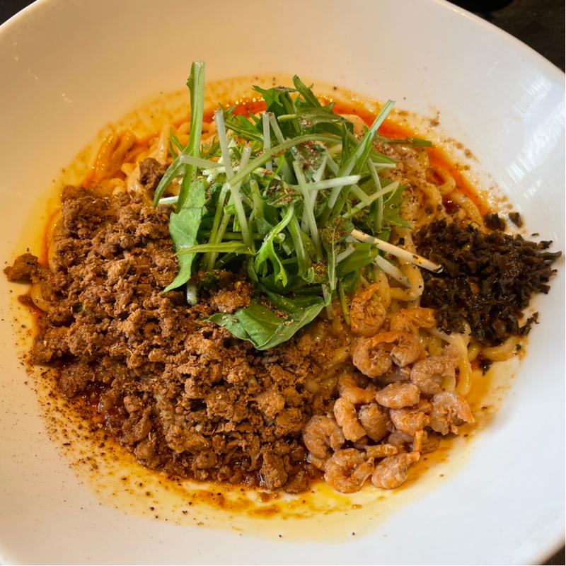 汁なし坦々麺(タンタンタイガー 江戸川橋店)