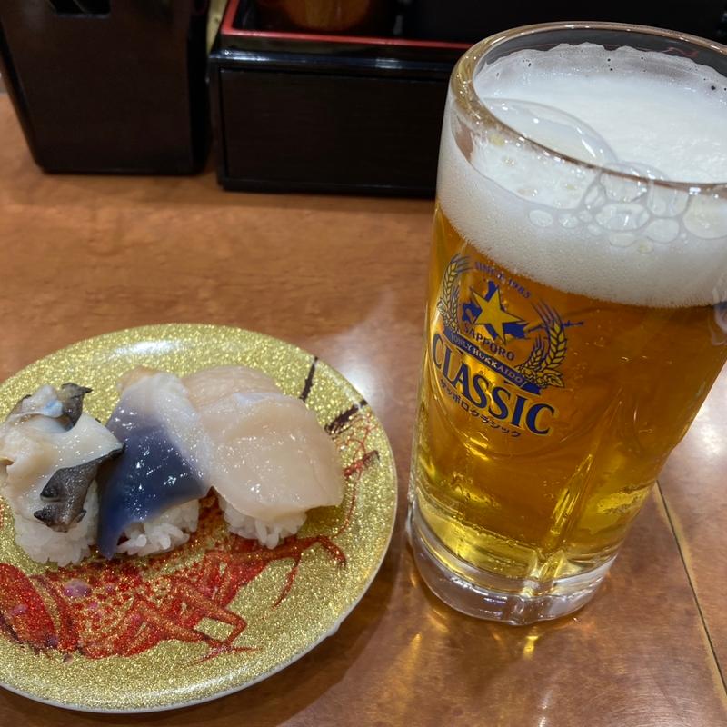 貝3種(回転寿司 えりも岬 菊水元町店)