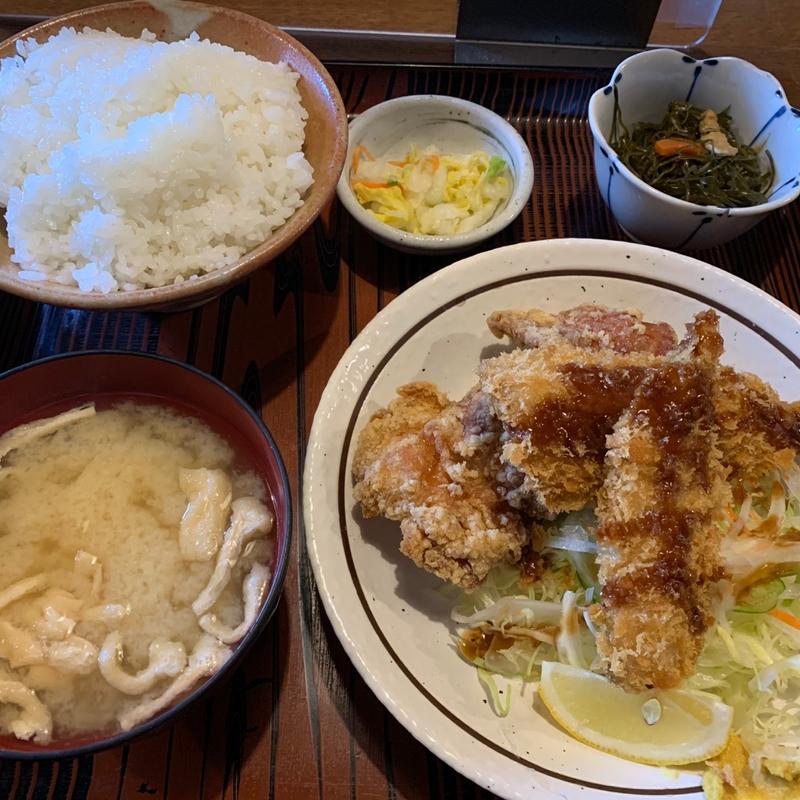 ミックスフライ定食(味安)