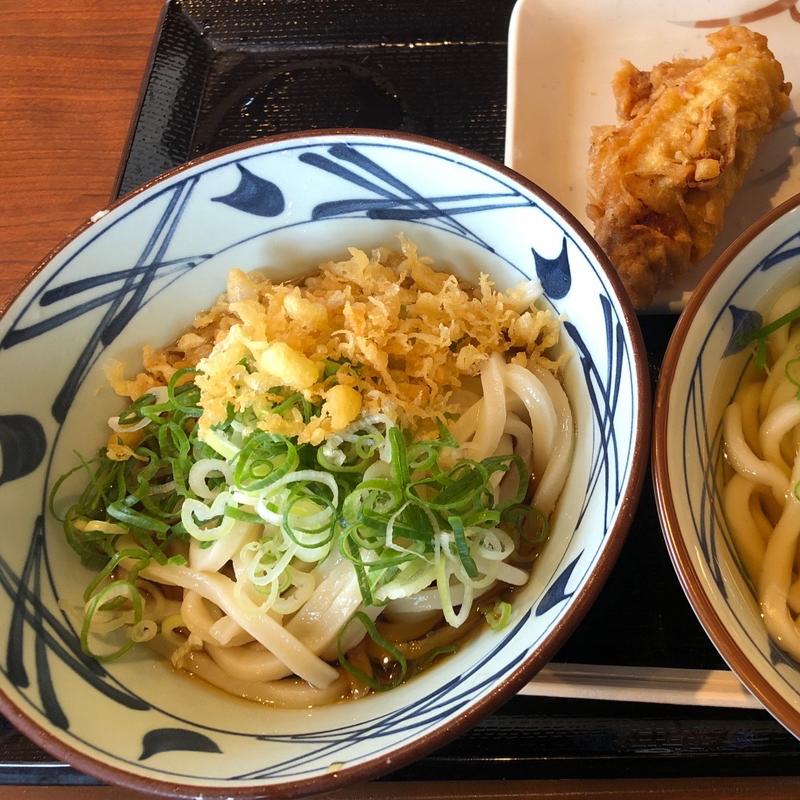 ぶっかけうどん(丸亀製麺東金)