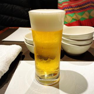 生ビール（サッポロ黒ラベル）(美神鶏 恵比寿)