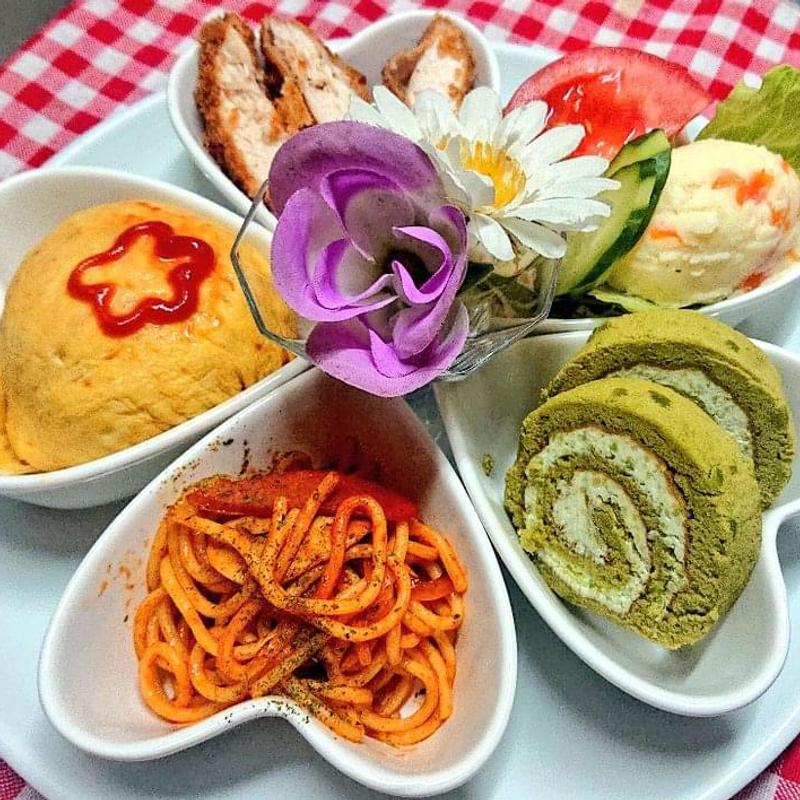 花手水プレート(レストラン ミヨシ)