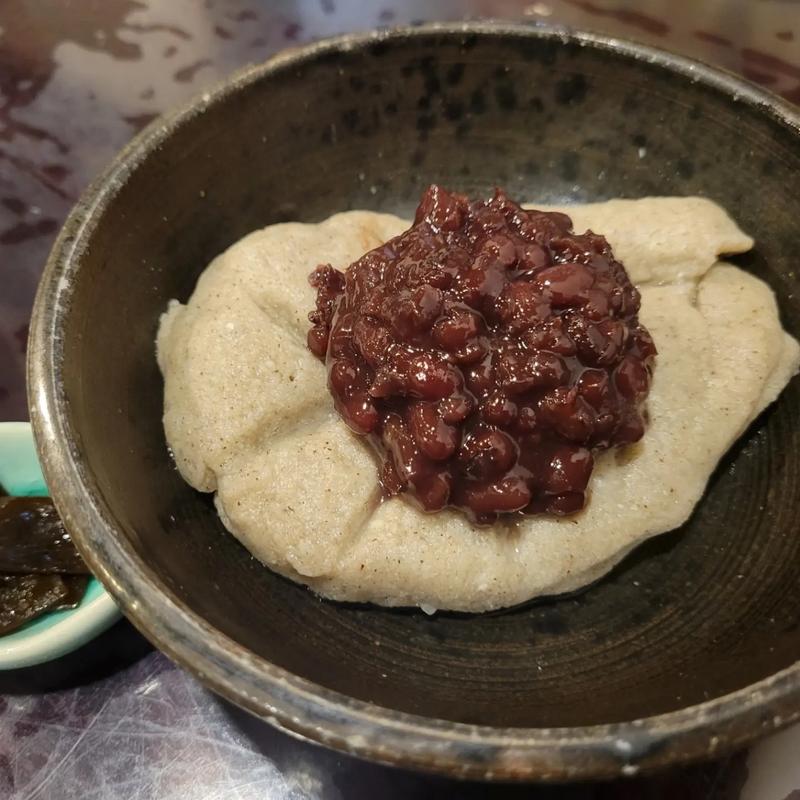 そばがき・あん(手打そば さか間)