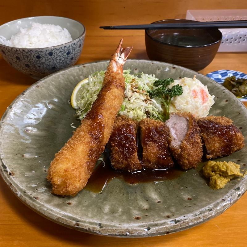 えひフライひれかつ定食(大関 )