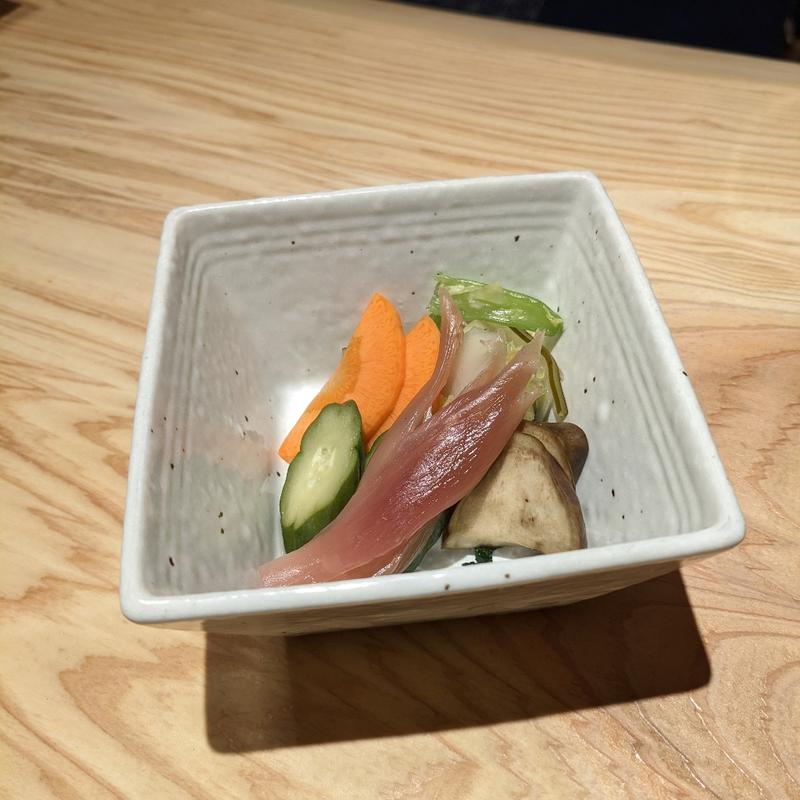 お新香盛合せ(焼鳥 神保町とり瑛)