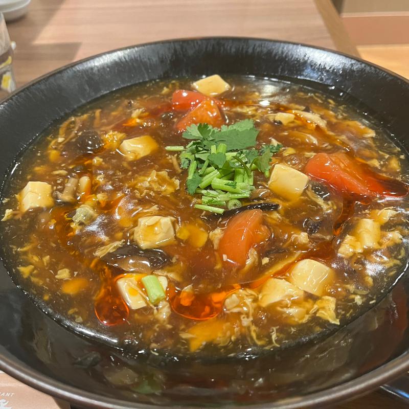 黒酢サンラー湯麺(西安餃子アスティ静岡店)