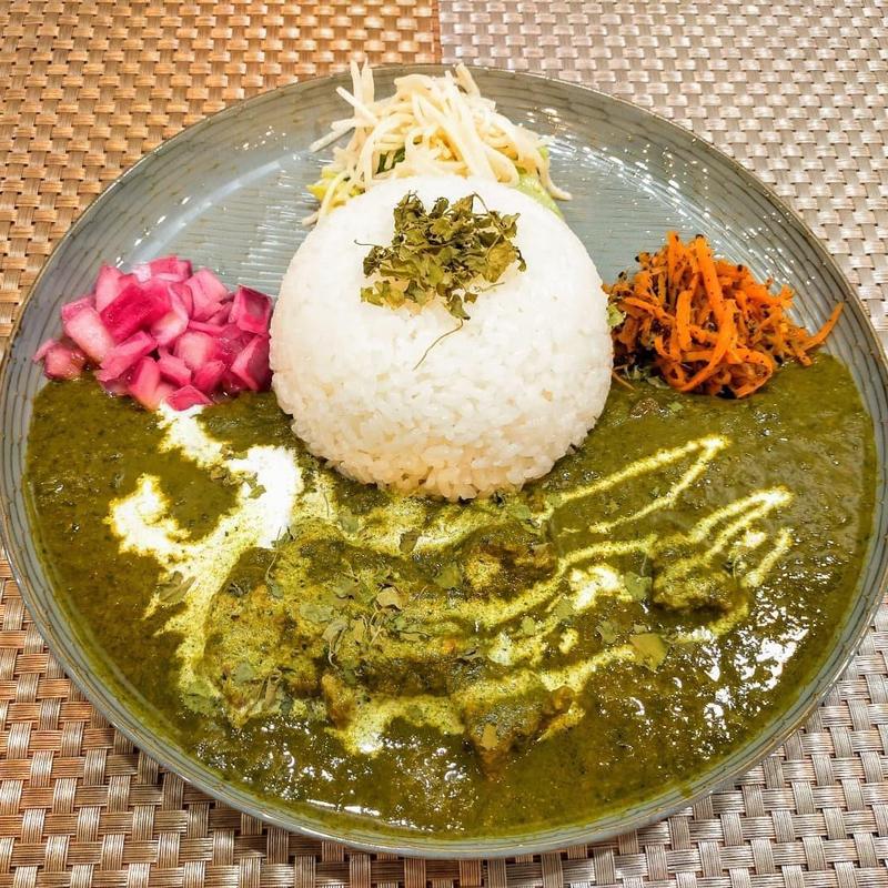 ほうれん草マトンカレー(Utena 358（うてな）)