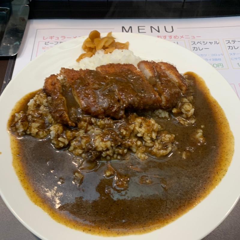 ロースカツカレー(カレーダイヤ)