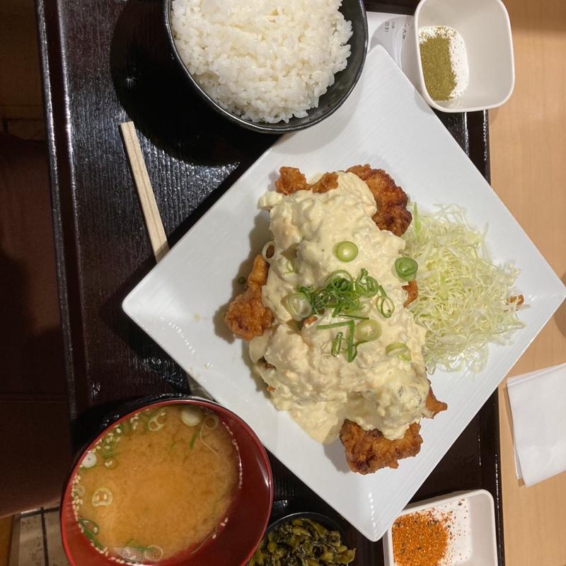 とり南蛮定食(鳥さく)