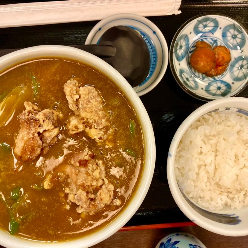 竜田カレー南蛮&ご飯(砂場 箱崎店)