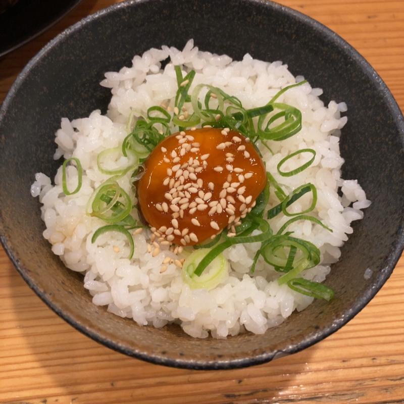 卵黄漬ご飯(麺家一進)