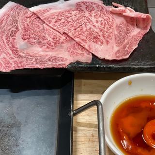 和牛サーロイン焼きすき50gと花より、和牛ハンバーグ(L200g)(花より、ハンバーグ)