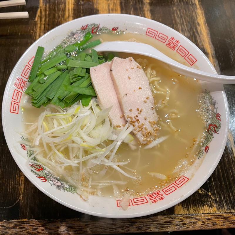 白ラーメン(初代吉田 門前仲町店)