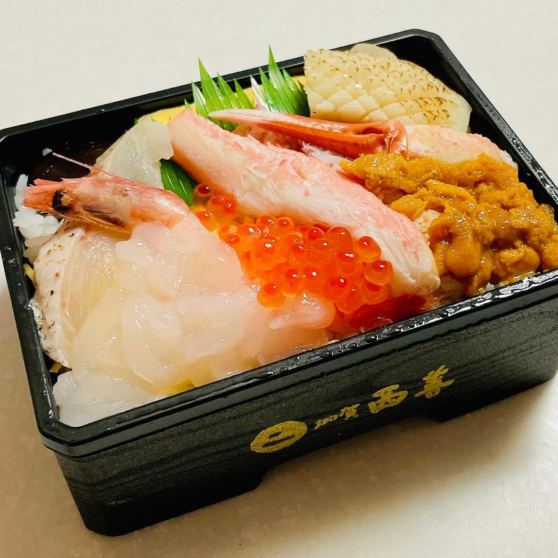 白エビ・のどぐろ入百万石幸盛弁当(（株）西善)
