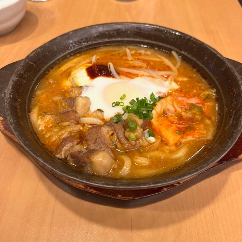 牛チゲ 半玉うどん入り(ガスト 横浜平沼店 )