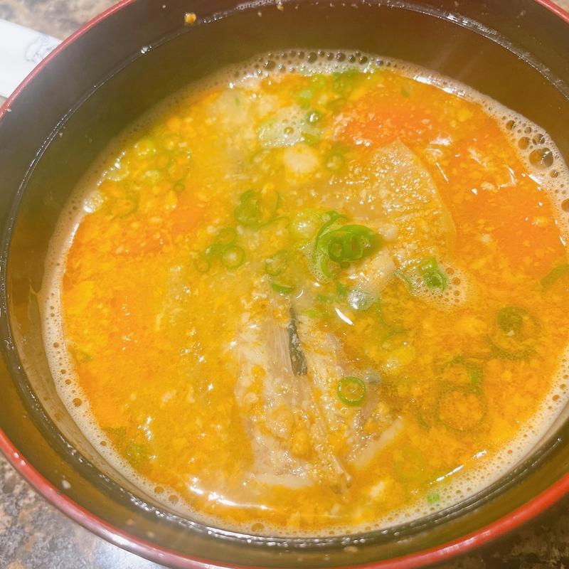 あんこう汁(がってん寿司 綾瀬店)