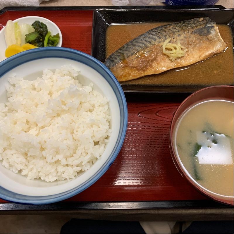 さばみそ煮定食(ほてい家)