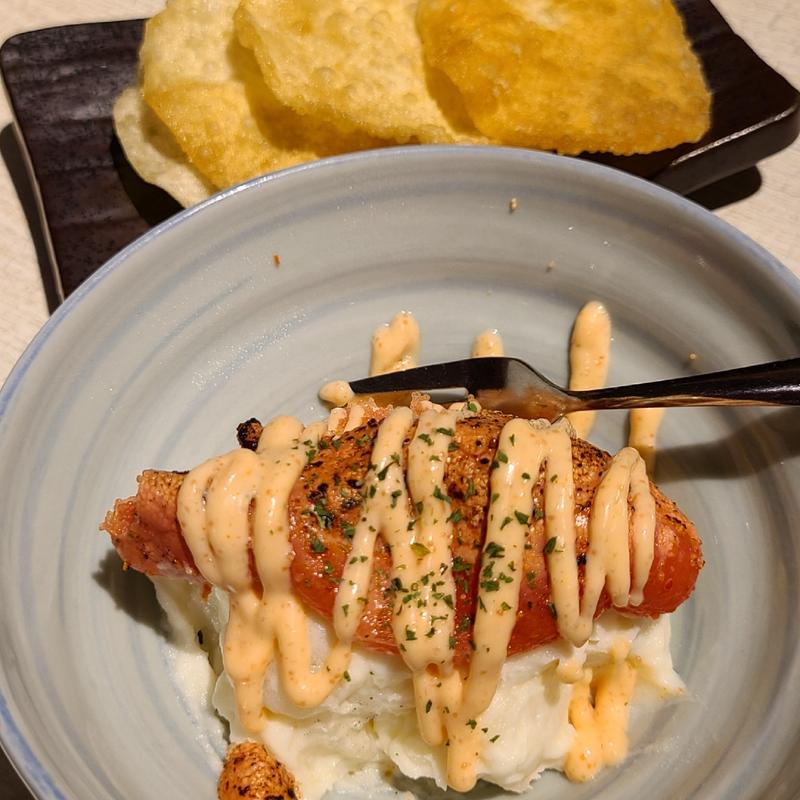 炙り明太子のポテトサラダ(屋台屋 博多劇場 武蔵浦和店)