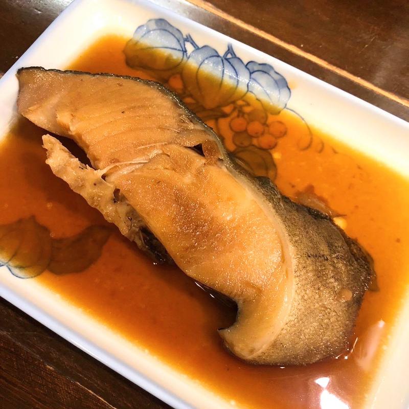 銀ダラ煮付け(季節料理 加乃)