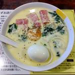 カルボナーらー麺(塩生姜らー麺専門店MANNISH 神田西口店)
