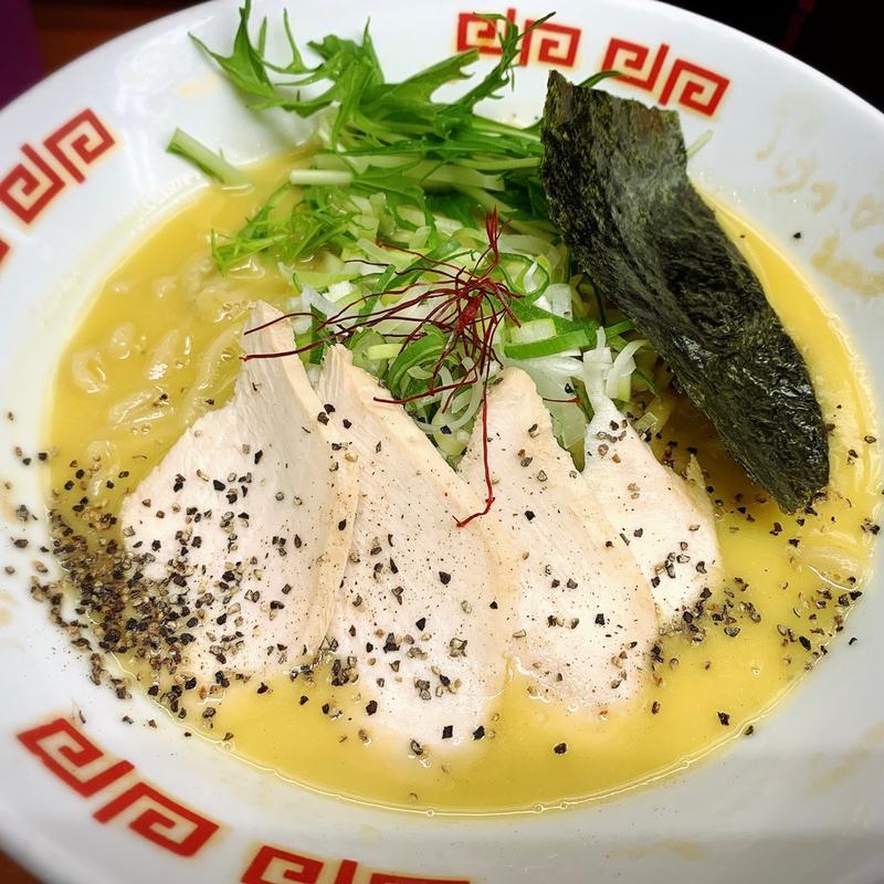 こってり（どろ鶏そば）(宮崎元祖 鶏そば やぶれかぶれ)