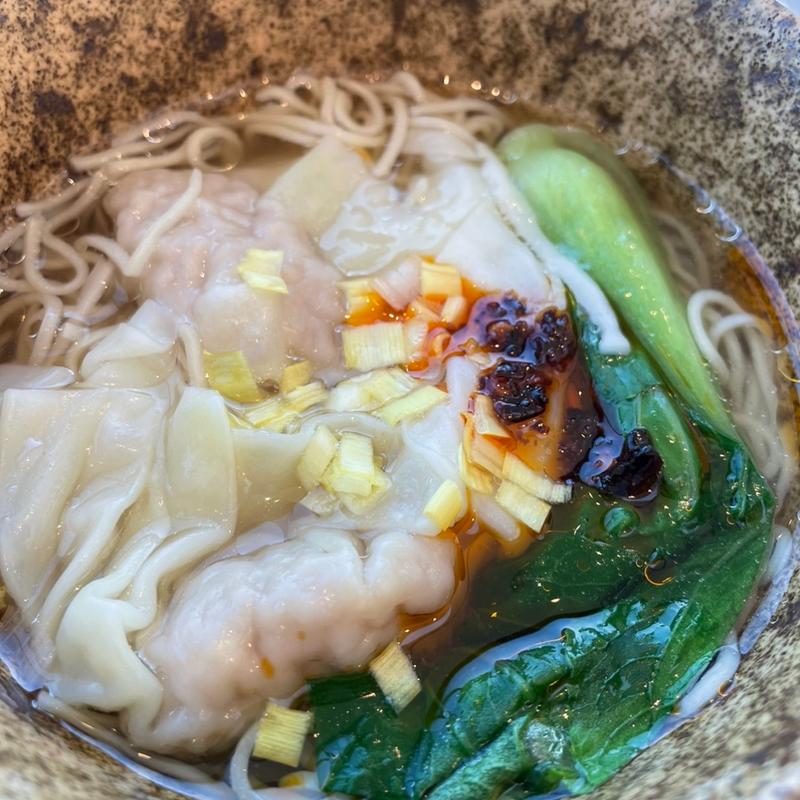 ワンタン麺(キャセイパシフィック・ラウンジ)