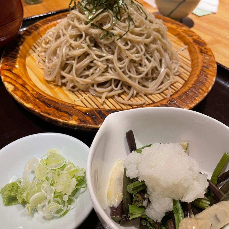 山菜そば(榑木野 別館)