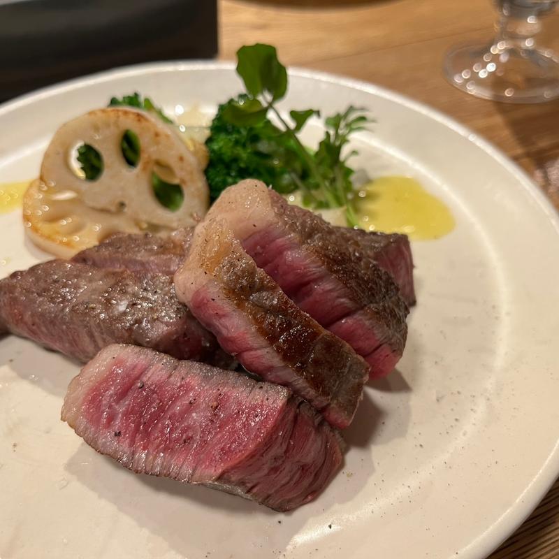 黒毛和牛鉄板焼き(グータン goût-temps)