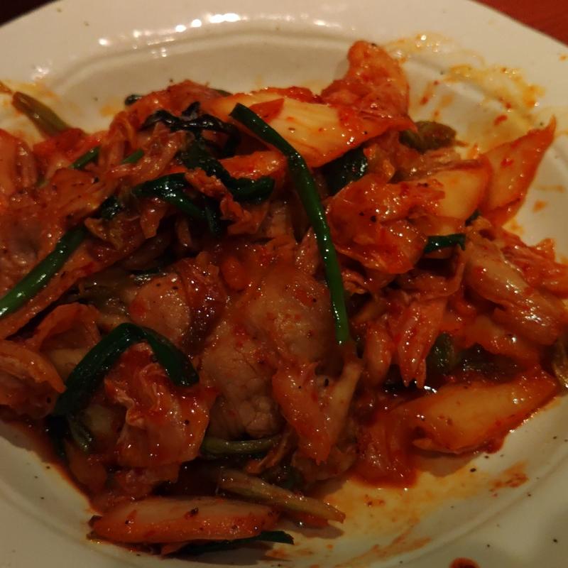 豚キムチ(百目木)